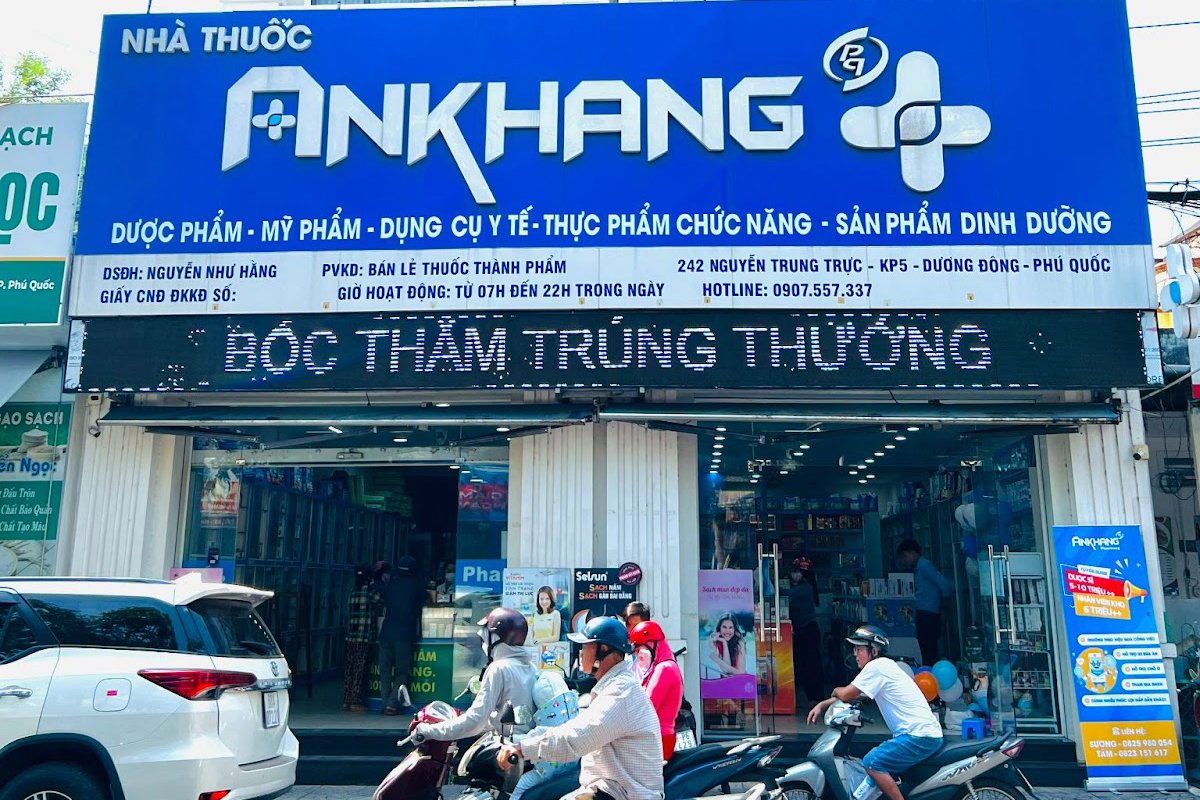 Nhà thuốc An Khang Phú Quốc là địa chỉ uy tín được người dân tin tưởng lựa chọn