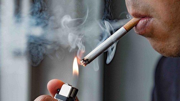 Trong thuốc lá chứa các chất độc hại có thể làm tổn thương mạch máu não