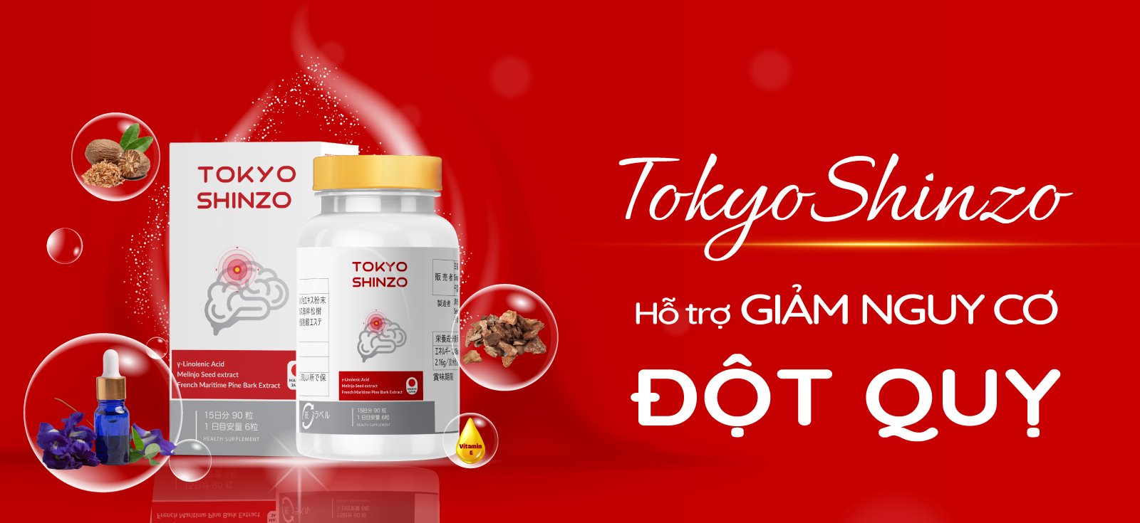 Tokyo Shinzo là sản phẩm hỗ trợ ngăn ngừa đột quỵ hàng đầu thế giới